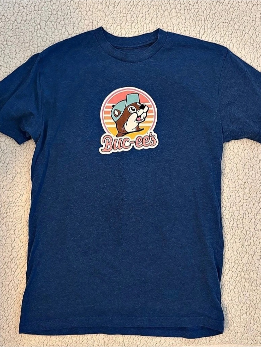 Buc-ee's Here Comes The Fun Graphic Tee Blue